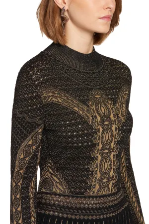Henna jacquard knit dress | Roberto 