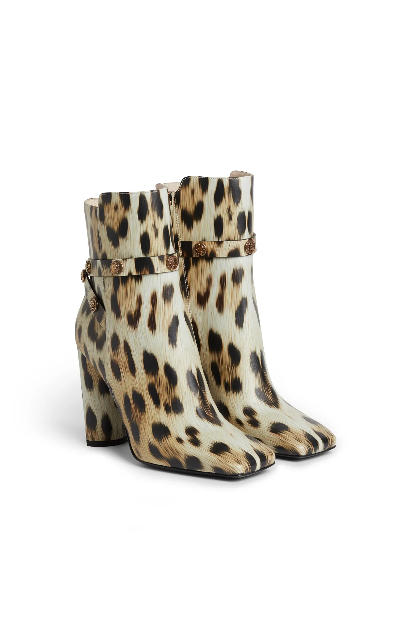 animal print boots