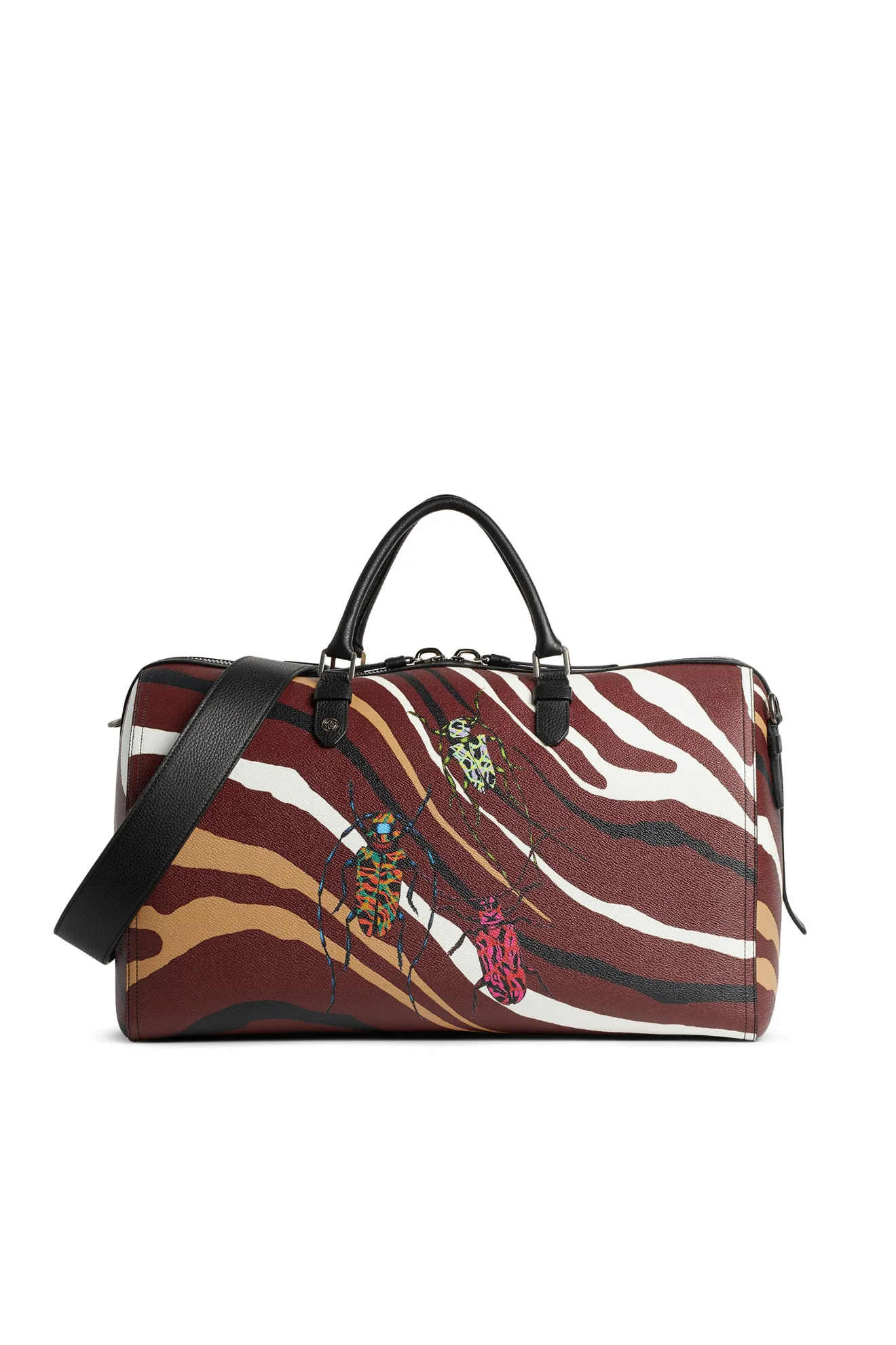 Heritage Zebra Beetle Print Duffle Bag