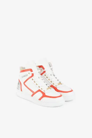 Hi-Top-Sneakers mit Logoprint