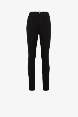  high-rise skinny trousers