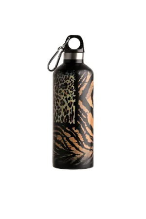 Animalier Patchwork-Print Water Bottle