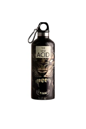 Botella de agua con estampado Tiger and Teeth