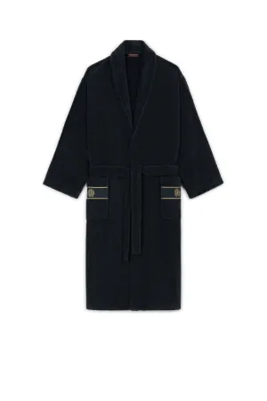 GOLD NEW BATHROBE, BLACK