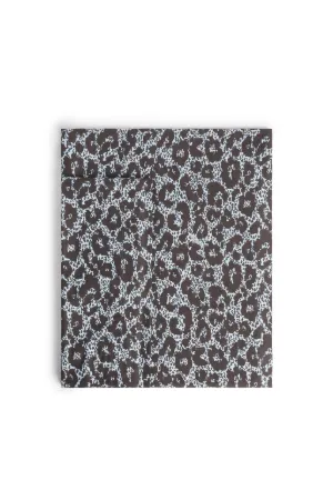 Mixed leopard print king bedsheet set