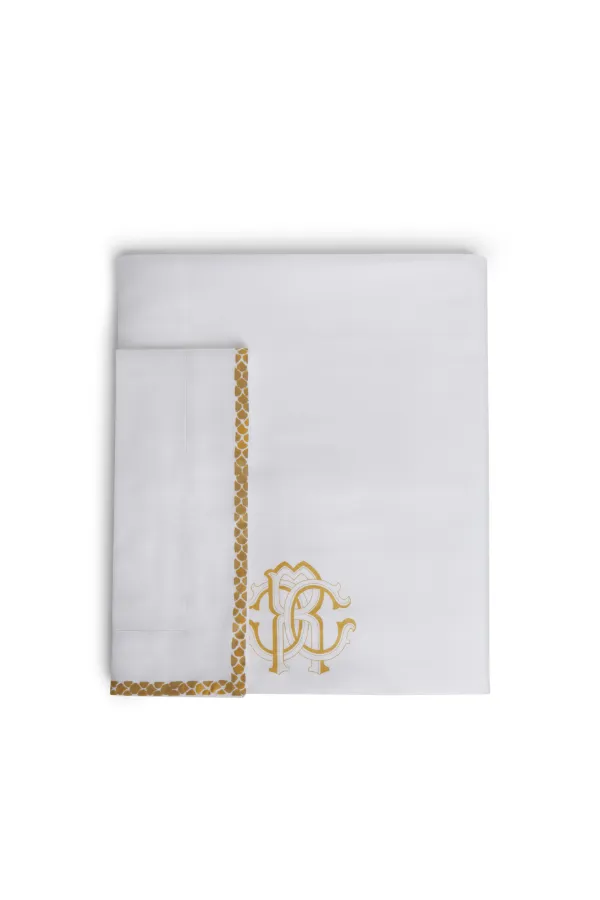 New Gold Kingsize-Bettwäsche-Set - Roberto Cavalli® Online Store
