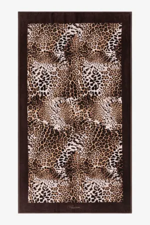 SERVIETTE BRAVO, MOTIF ANIMALIER, 100x150 cm