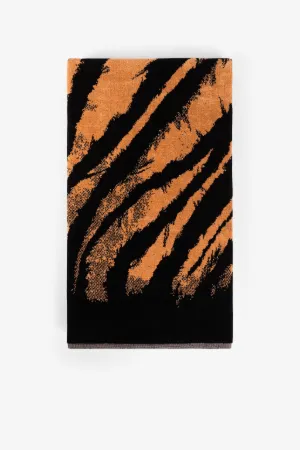 TOALLA AFRICAN ZEBRA, OCRE, 100x150 cm