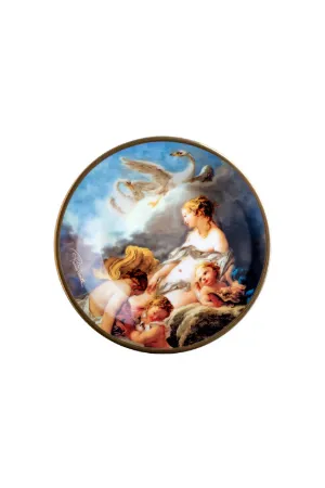 Wild Leda-Print Plate Set