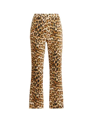 Hose mit Leopard Chine Print