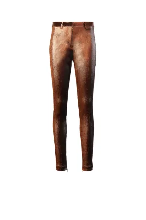 Hose mit Metallic-Einsatz