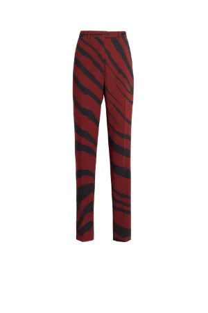 Hose mit Zebra-Print