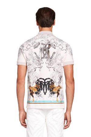 animal polo shirt