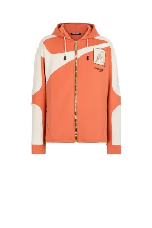 Jacke mit grafischem Print