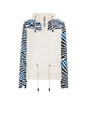 Jacke mit Zebra-Print