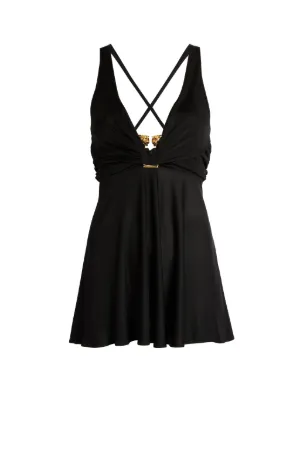 Jaguar Head Buckle Sleeveless Top