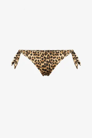 Jaguar-Print Bikini Briefs