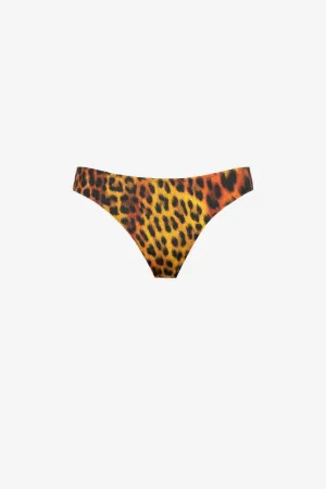 Jaguar-Print Bikini Briefs 
