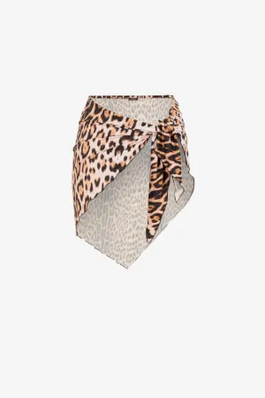 Jaguar-Print Sarong