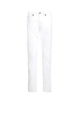 Jean motif Tiger Techno en jacquard
