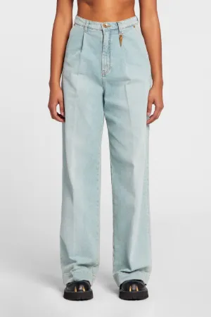 Jeans a gamba ampia con zanna -Sito ufficiale di Roberto Cavalli®