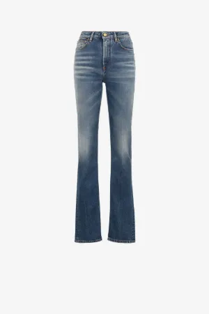 Jeans a gamba dritta