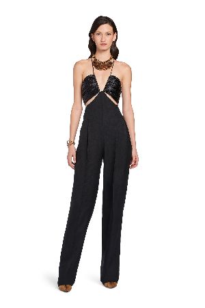 silk jump suit