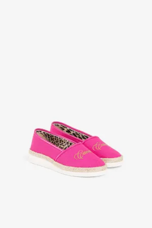alpargatas slip-on con logo