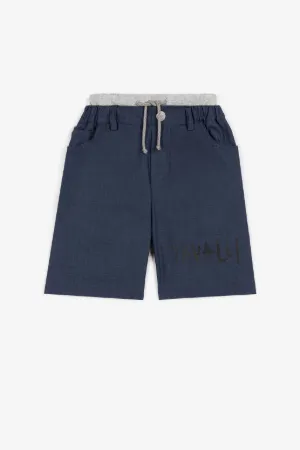 Ausgestellte Shorts mit Kordelzug
