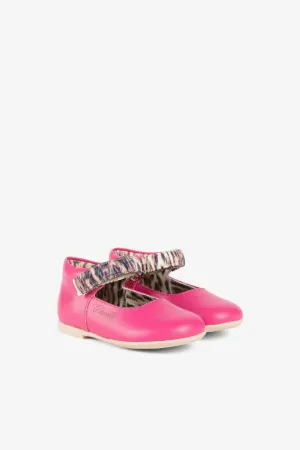 Ballerinas mit Logoprint