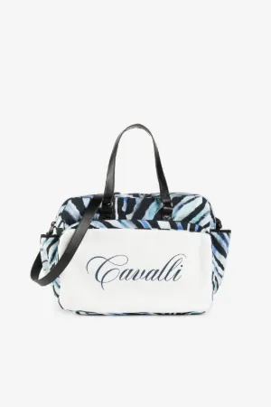 Bolso cambiador con estampado Zebra