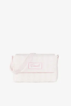 Borsa fasciatoio con ricamo