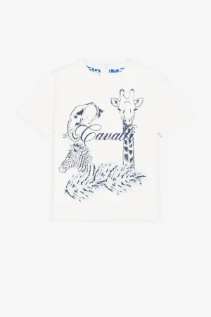 camiseta con animal print