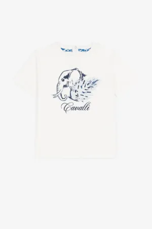 camiseta con animal print