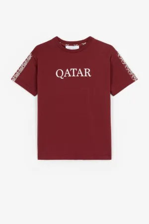 Camiseta con eslogan