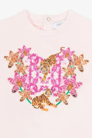 camiseta con estampado de tigre