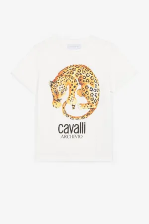 Camiseta con estampado Jaguar