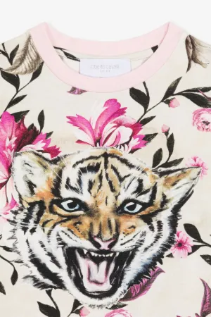 Camiseta con estampados Tiger y Flower