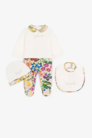 Completo con stampa floreale