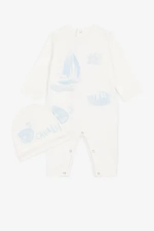 Conjunto para bebé con estampado Seascape