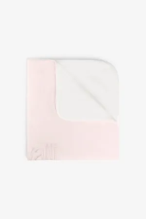 Couverture de bébé à logo brodé