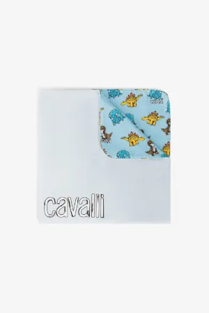 Couverture en coton à imprimé dinosaures