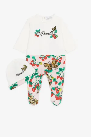 Детский комплект с принтами Butterfly и Strawberry