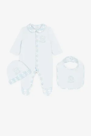 Ensemble grenouillère à broderie RC Monogram et logo