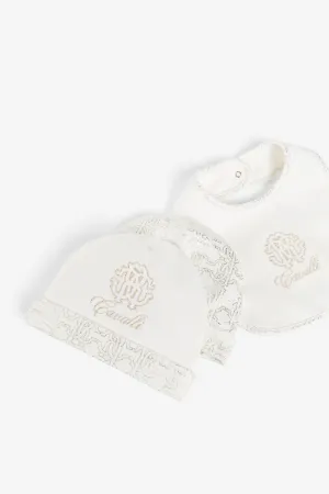 Ensemble grenouillère à broderie RC Monogram