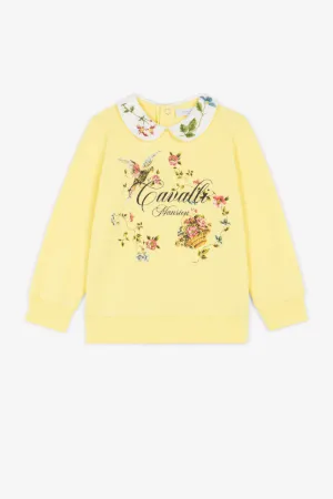 Floral-Print Sweatshirt