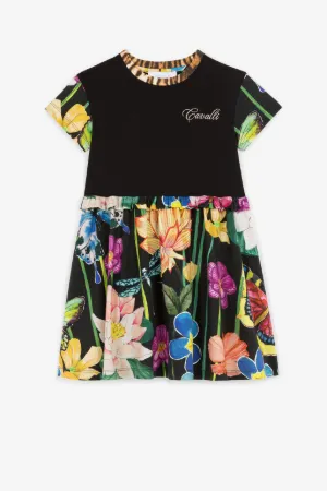 Flower-Print Dress