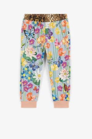 Flower-Print Sweatpants