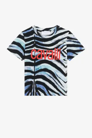 Футболка с принтом Zebra
