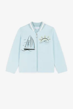 Jacke mit Logo-Print